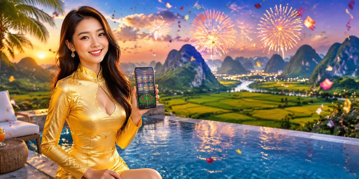 Phụ nữ Ninh Bình mặc áo dài sử dụng ứng dụng casino trên điện thoại